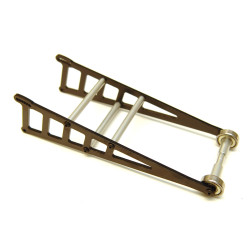 Aluminum Adjustable Wheelie Bar Kit, for Traxxas Slash 2WD LCG / Rustler / Bandit, Black