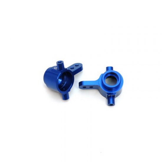 STRC CNC Machined Aluminum Steering Knuckles for Slash 4x4 (blue) 1 pair
