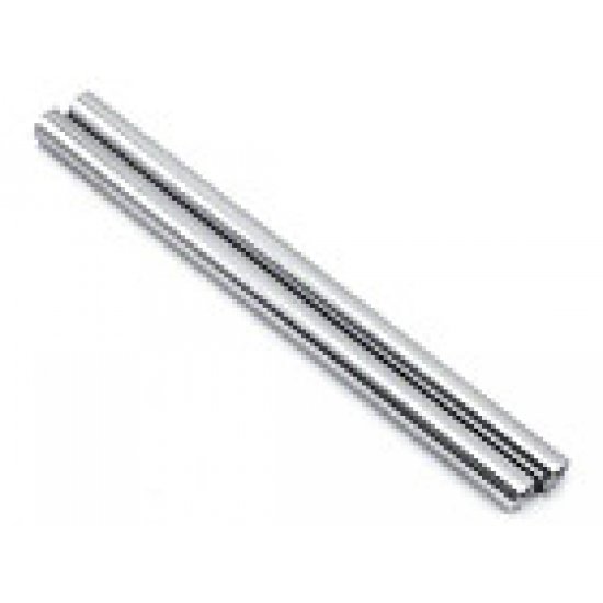 CNC Aluminum Replacement Rear Upper/ Front Lower Links SCX10, (1 pr) Silver