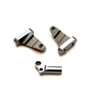 CNC Aluminum Center Transmission Mounting Blocks for SCX10 II