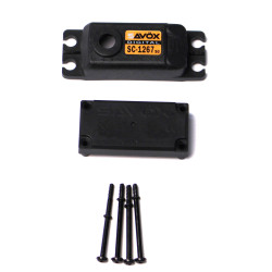 Top & Bottom Servo Case w/ 4 Screws, for SC1267SG