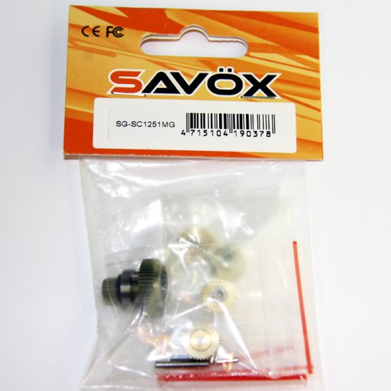 Savox Servo Gear Set, 1251 Servo