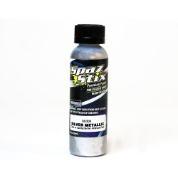 Silver Metallic, Airbrush Lexan Paint, 2 fl oz.