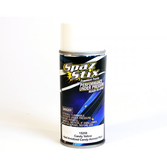 Candy Yellow Aerosol Paint, 3.5oz Can