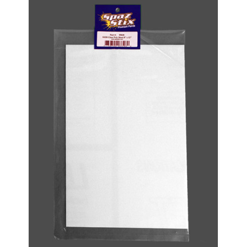 0.020" Clear Poly/Lexan Sheet 8x12"