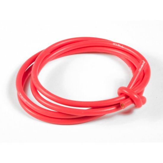 13 Gauge Super Flexible Wire- Red 3'