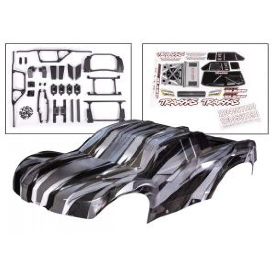 Body, Maxx Slash®, ProGraphix® (graphics are printed, requires paint & final color application)/ decal sheet (includes body support, body plastics, latches, & hardware for clipless mounting)