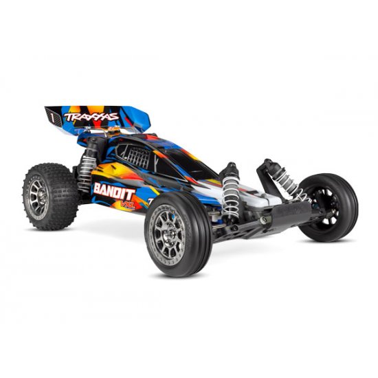  Bandit® VXL: 1/10 Scale Off-Road Buggy. Ready-to-Race® with TQi™ Traxxas Link™ Enabled 2.4GHz Radio System, Velineon VXL-3s brushless ESC (fwd/rev), Pro Series Magnum 272R™ Transmission