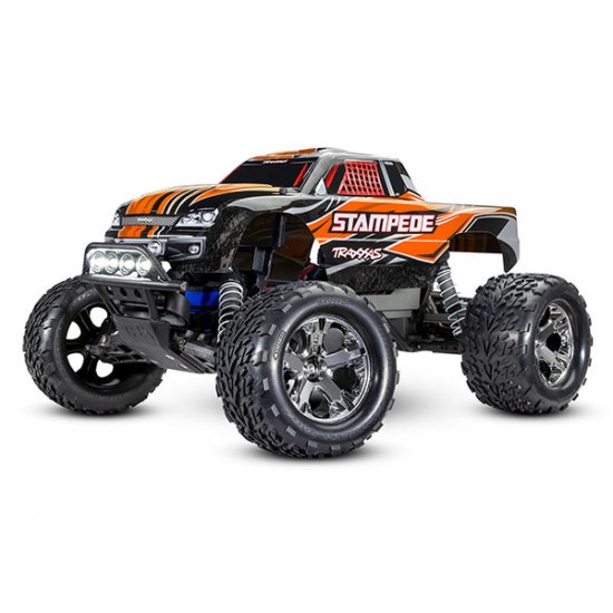 36054-61 - Stampede®: 1/10 Scale Monster Truck. Ready-to-Race, and LED lights