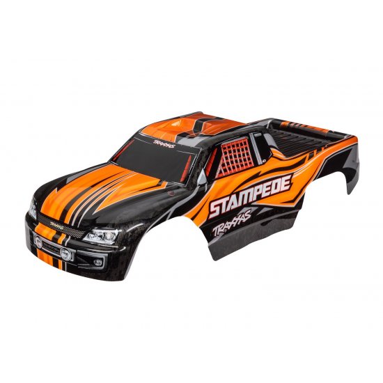 Body, Stampede® (also fits Stampede® VXL), orange (painted, decals applied)