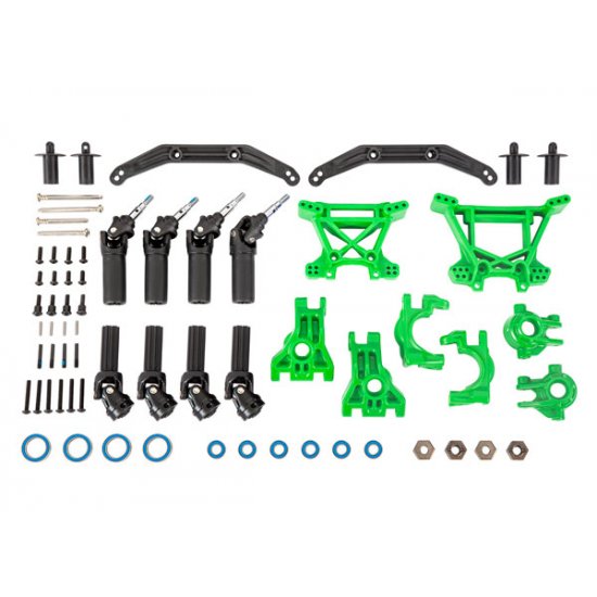  Outer Driveline & Suspension Upgrade Kit, extreme heavy duty, green