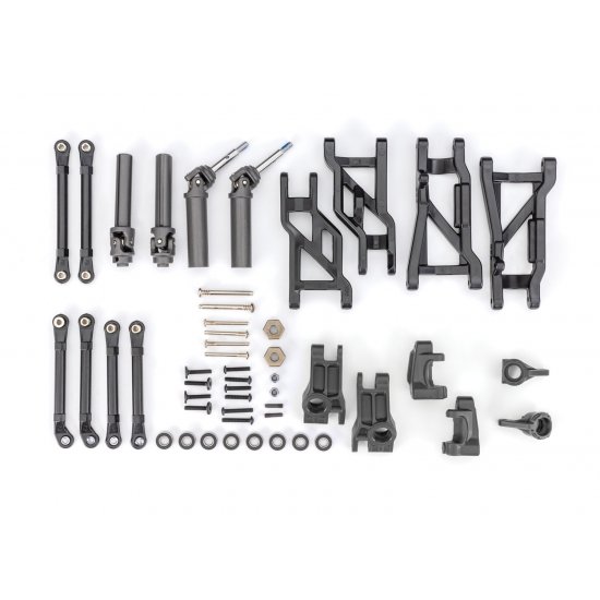 DRIVELINE & SUSP KIT 2WD BLK