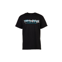 BLACK TEE SLICED LOGO 2XL