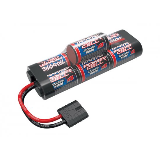 4200 mAh, 8.4v NiMH 7cell Hump Battery Pack, TRX iD connector