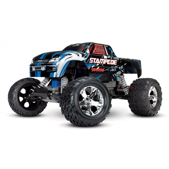 Stampede: 1/10 Scale Monster Truck. Ready-to-Race® with TQi 2.4GHz radio system and XL-5 ESC 