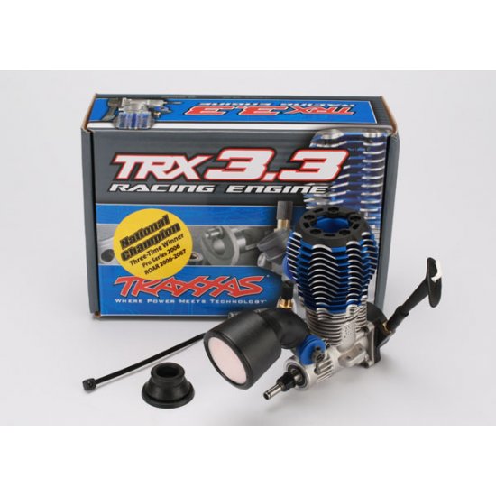 Traxxas TRX 3.3 Nitro Racing Engine, 5407, IPS Shaft W/ Recoil Starter