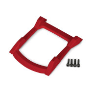 Rustler 4X4 Red Roof Skid Plate with Screws