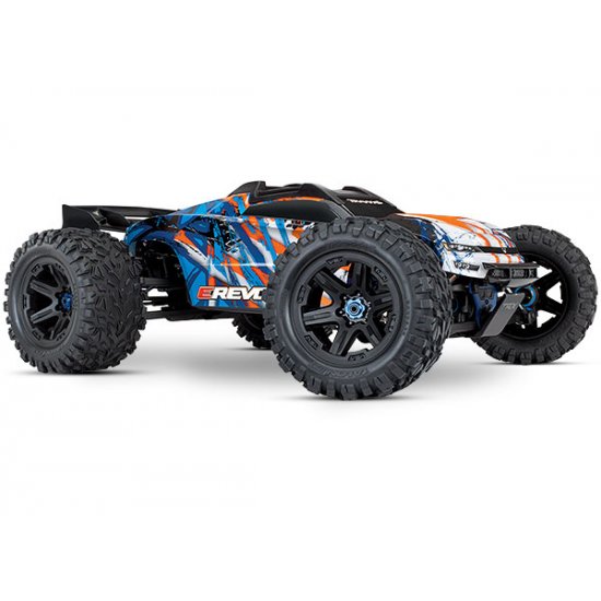 Traxxas E-Revo VXL Brushless: 1/10 Scale 4WD Brushless Electric Monster Truck with TQi 2.4GHz