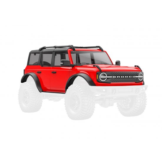 Body TRX-4M Bronco, Complete, Red