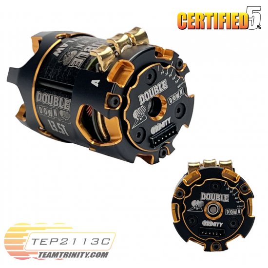 Certified Double Down 13.5T Outlaw Motor w/TEP1149 Rotor