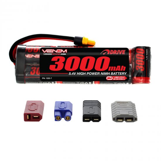  DRIVE 8.4V 3000mAh NiMH Flat Pack Battery with UNI 2.0 Plug