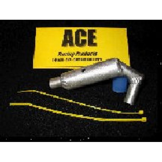 ACEB17LBE  Outlaw Race Pipe, Left Side, BLUE
