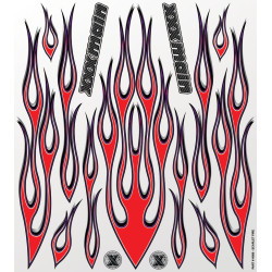 Scarlet Fire (Flames) Large Decal