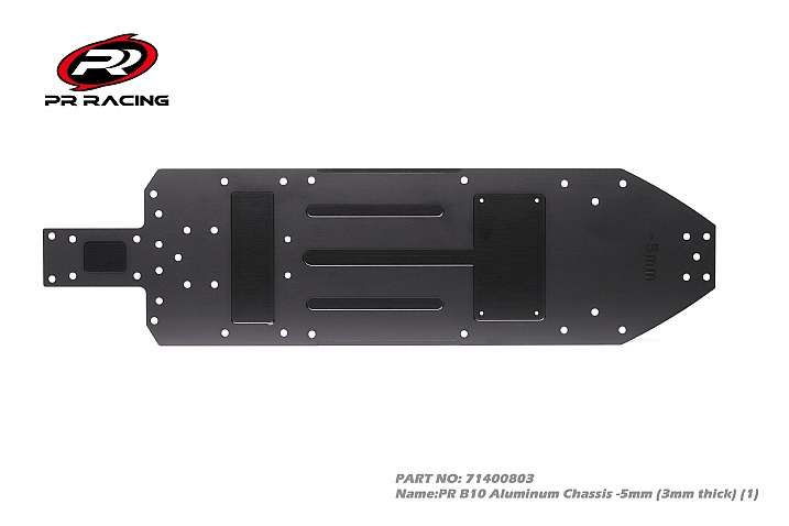 PR B10 Aluminum Chassis -5mm (3mm thick) (1)